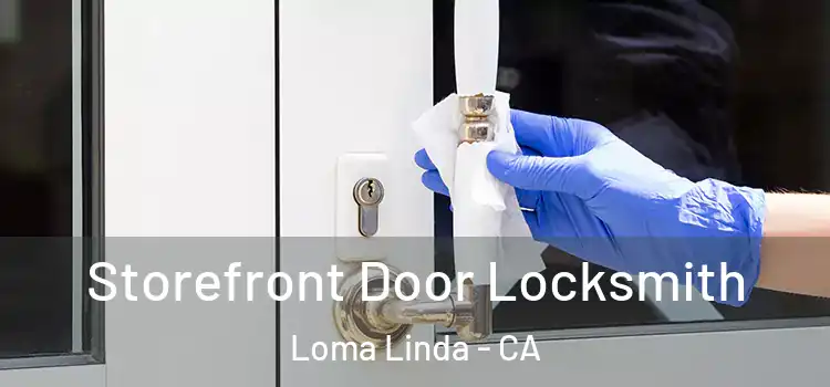 Storefront Door Locksmith Loma Linda - CA